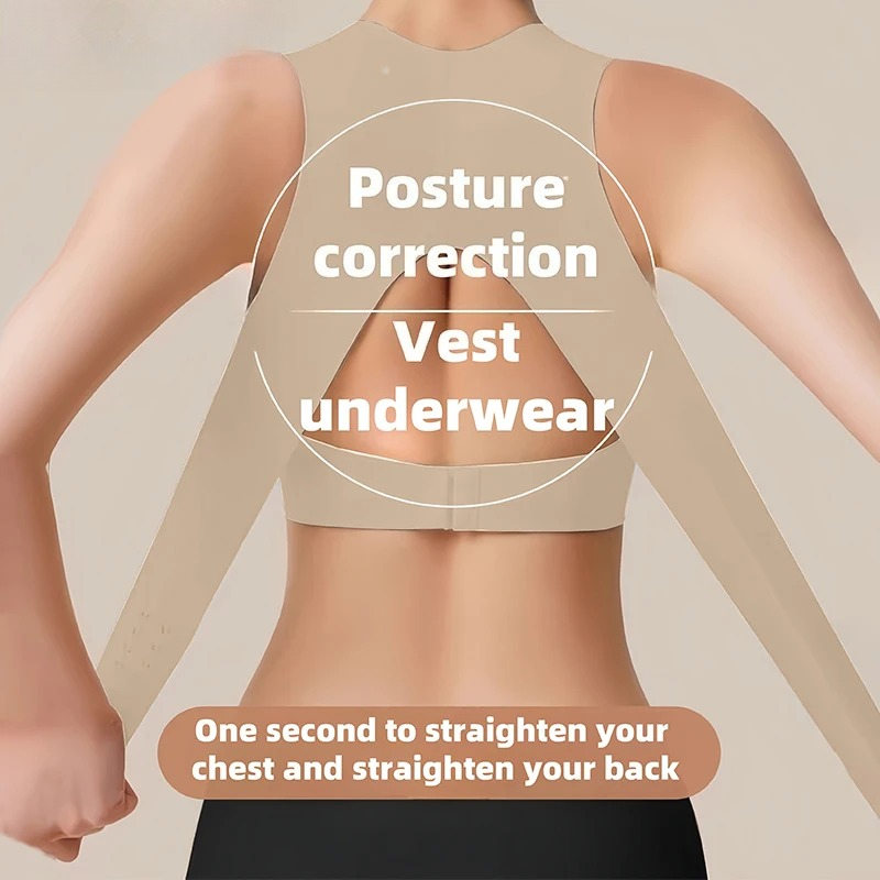 Bralette Triangle Set - Wireless Posture Correction Bra for Women
