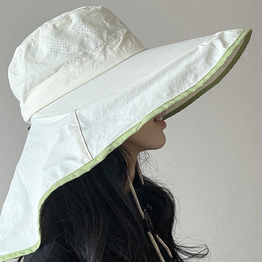 Breathable Sun Hat with Drawst - Hat Floppy Wide 评论和价格