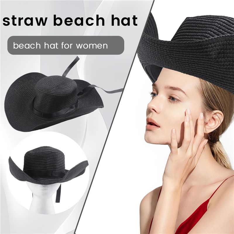Hot Women's Wide Brim Summer B - Hat Floppy Wide 评论和价格