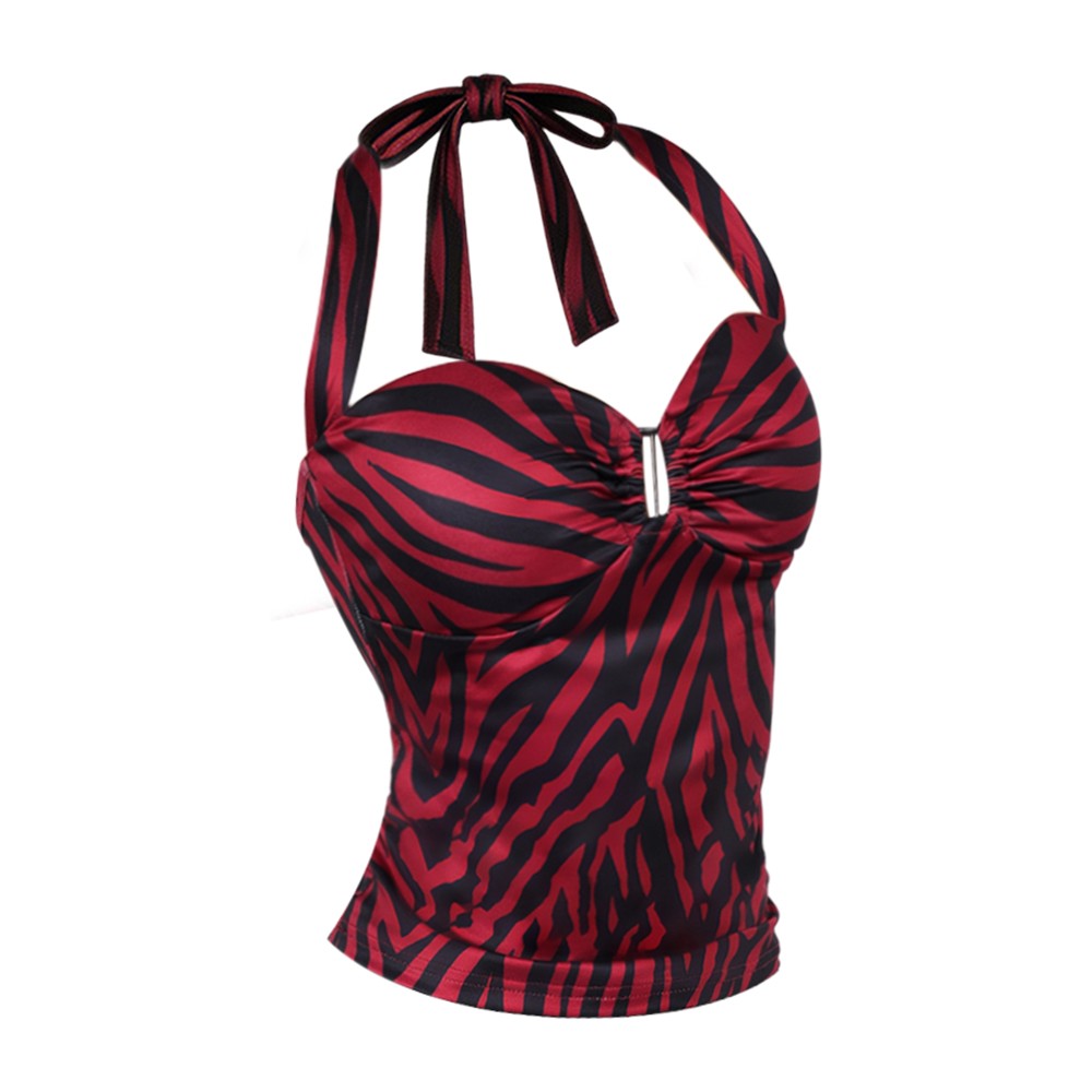 Nikki Cosplay Red Halter Top M - Maxi Dress Halter 评论和价格