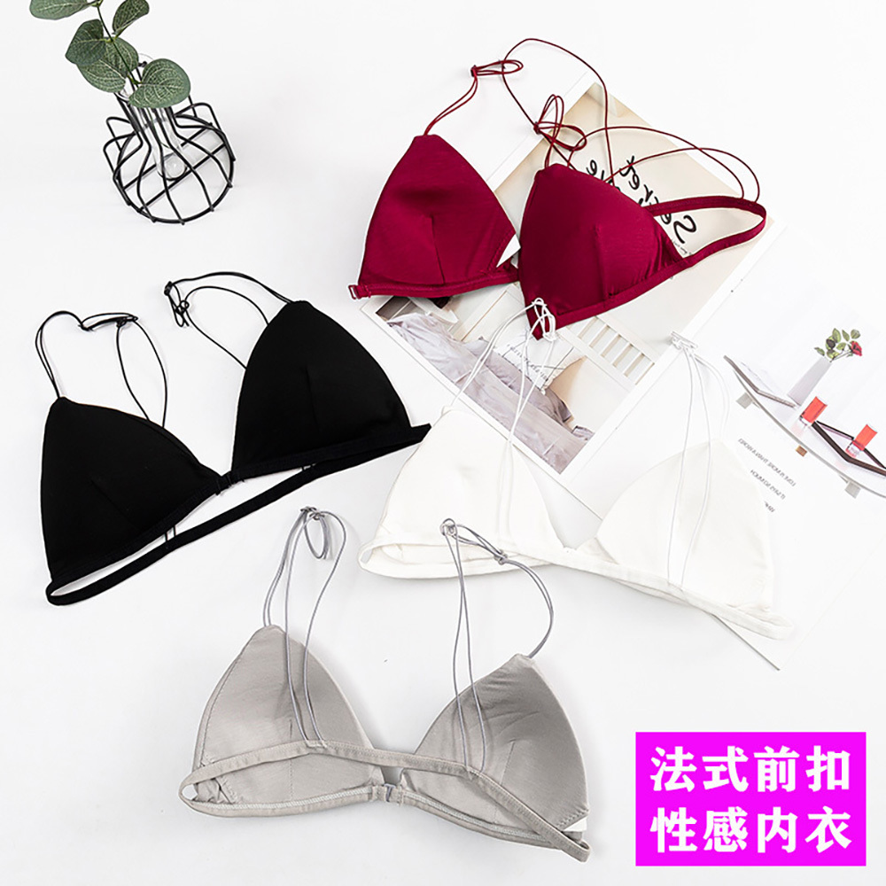 3D Sexy Lingerie Sport Bra Top - Bralette Triangle Set 评论和价格