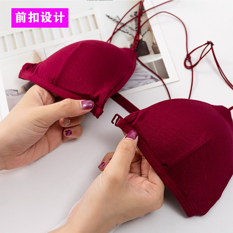 3D Sexy Lingerie Sport Bra Top - Bralette Triangle Set 评论和价格